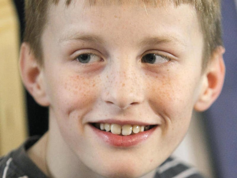 FILE - In an April 12, 2012 file photo, Artyom Savelyev, a 9-year-old Russian boy, is in a foster home in Tomilino, outside Moscow, Russia. Russia’s parliament on Tuesday, July 10, 2012 ratified an agreement with the United States which would regulate the