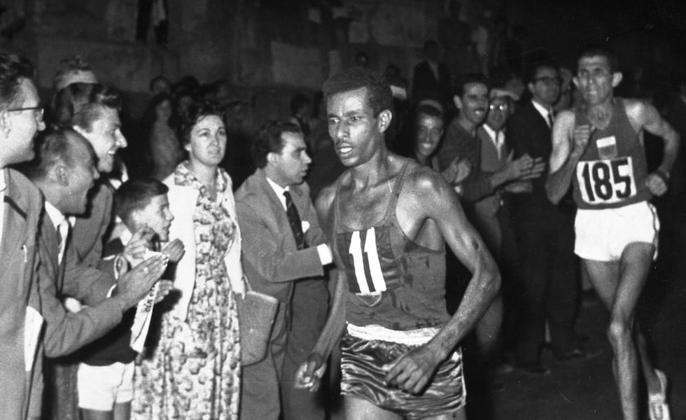 Abebe Bikila’s Historic Barefoot Marathon Victory Recalled