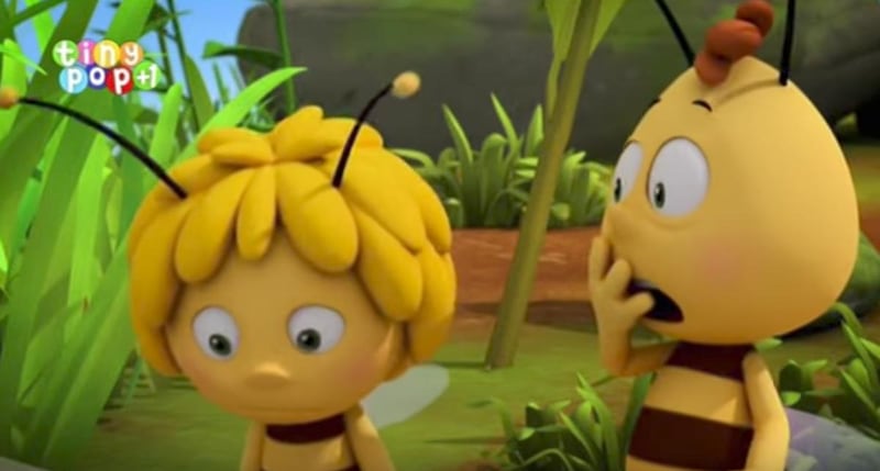 A scene from "Maya the Bee." Netflix removed an episode of the children show from its service after it discovered a sexually-explicit image in the cartoon.