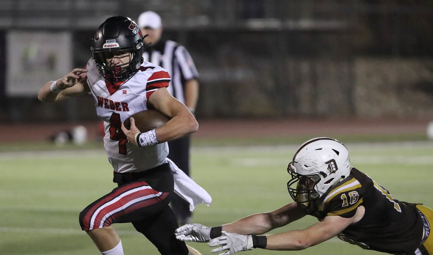 High school football Weber continues resurgence with win over Davis