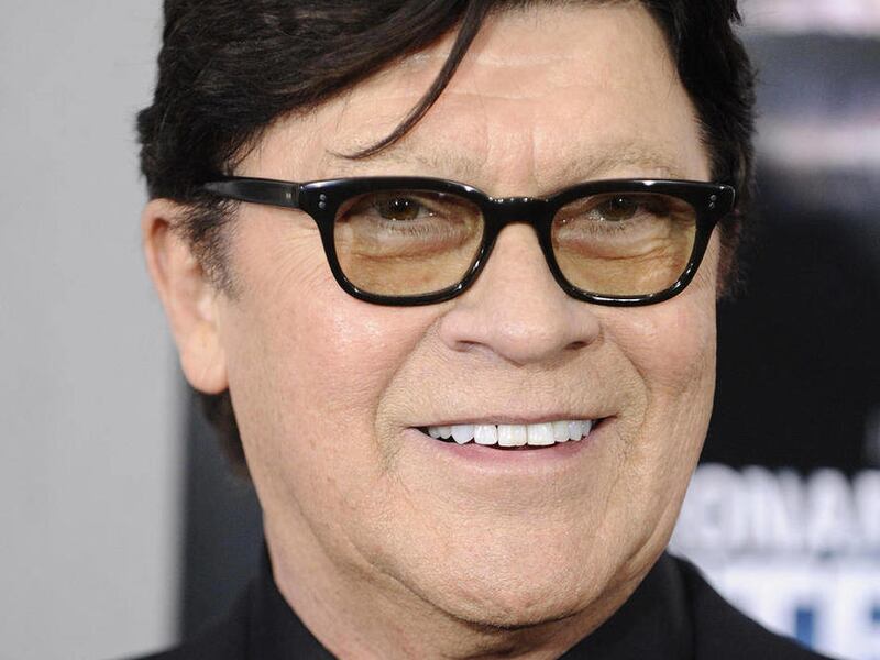 FILE - In this Feb. 17, 2010 file photo, Robbie Robertson attends the premiere of "Shutter Island" at The Ziegfeld Theatre, in New York.
