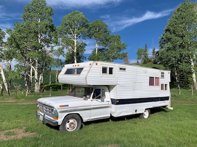 Nearly every summer our large family had spent weeks in that 1972, flat-bed-truck-turned-camper, living on tuna fish sandwiches, talking, laughing, teasing, reading aloud, playing games, spraying each other to stay cool, sleeping on makeshift beds while D