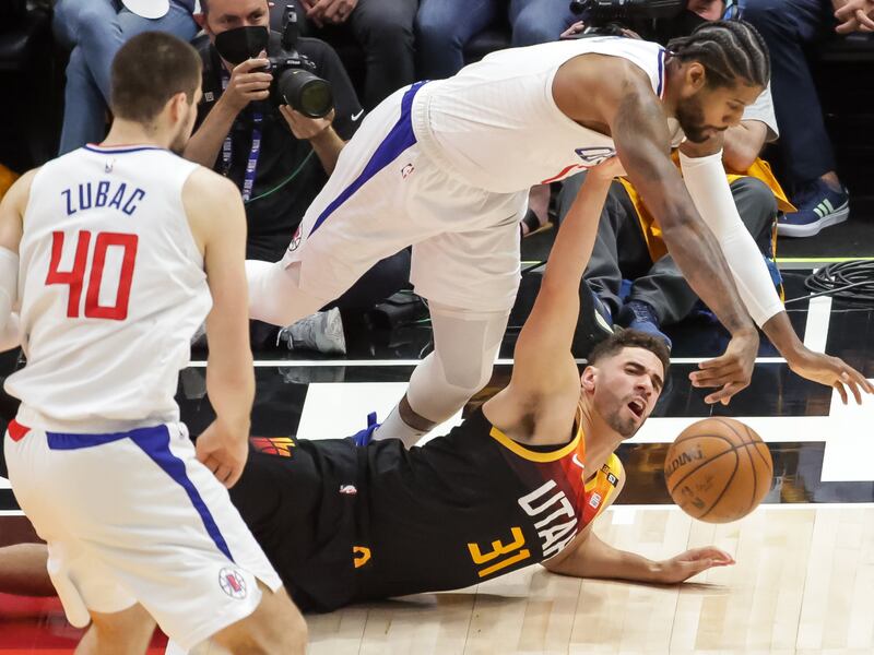 Clippers say they will be more physical in Game 2 after getting manhandled by the Utah Jazz in Game 1 on Tuesday, June 8, 2021.