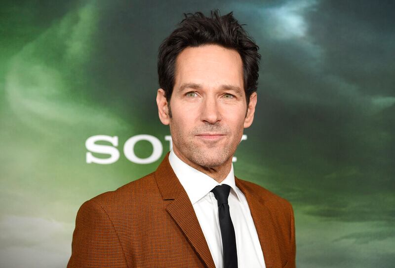 Paul Rudd attends the premiere of “Ghostbusters: Afterlife.”