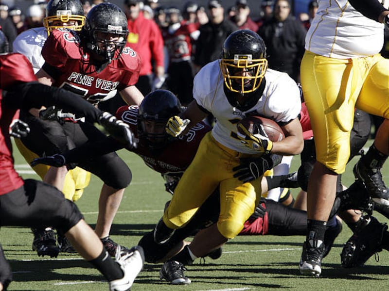 Cottonwood running back Isi Sofele, who ran all over the high school competition, verbally committed to California.