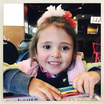 Elizabeth Shelley, 5, of Logan, was last seen early Saturday morning, May 25, 2019. Alex Whipple, her 21-year-old uncle who is a suspect in her disappearance, has been arrested but is being uncooperative with police.