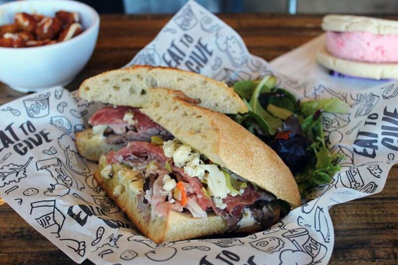 Even Stevens Sandwiches, a restaurant incorporating a buy-one-give-one model, is expected to hit a major milestone in January 2017: 1 million sandwiches donated to one of many partnering nonprofits in 2 ½ years of doing business.