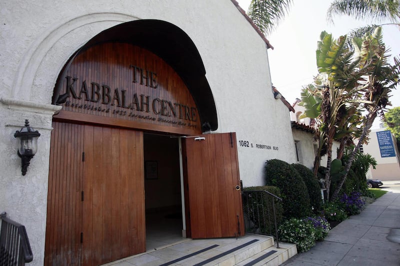 An exterior view of the Kabbalah Centre is shown in Los Angeles, Friday, May 6, 2011.