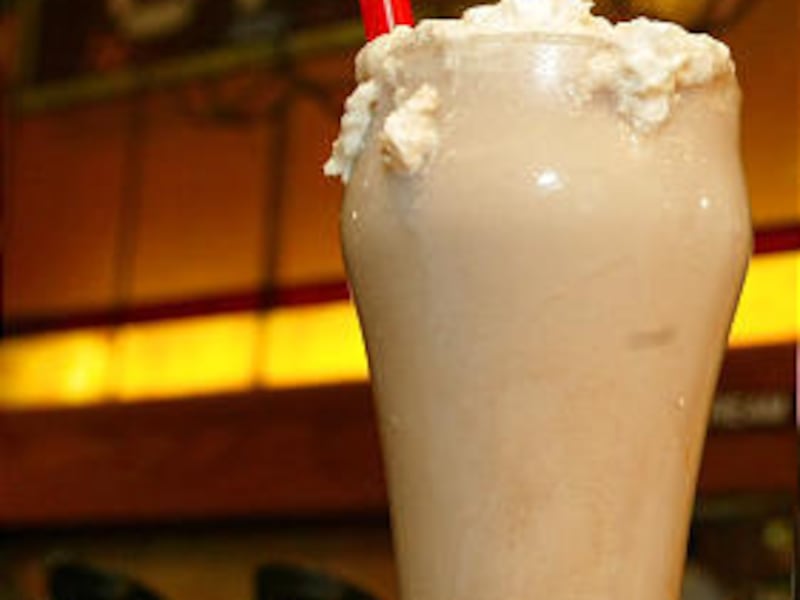 "Egg cream" is a concoction of chocolate-flavored syrup, seltzer and milk.