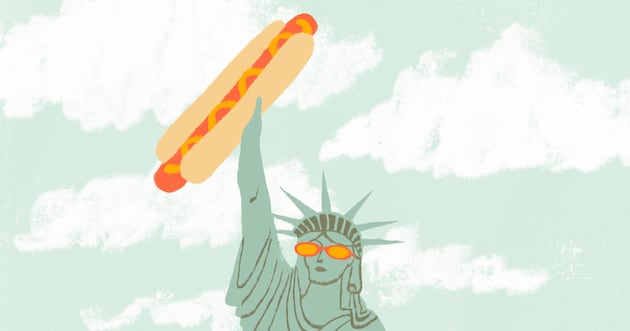 Is a hot dog a sandwich? Make your case this National Hot Dog Day