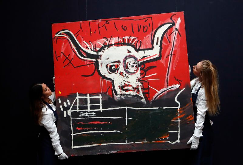 Cabra, a painting by Jean-Michel Basquiat.