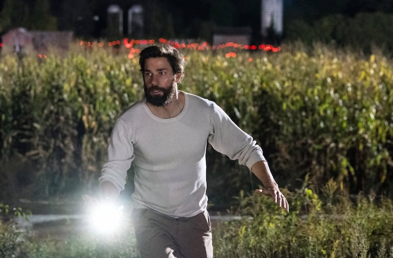 John Krasinski as Lee Abbott in “A Quiet Place.”