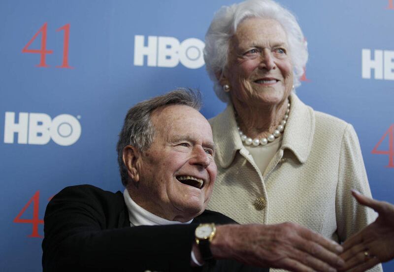 Former President George H.W. Bush was in intensive care in December because physicians were having difficulty controlling a fever that developed after the cough improved.