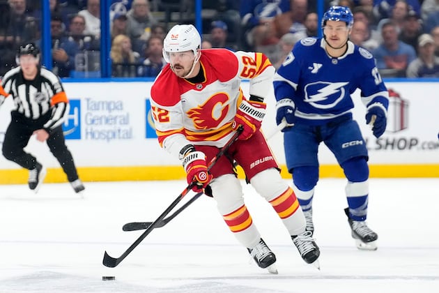 ‘He’s kind of got it all’: Mammoth players react to MacKenzie Weegar trade