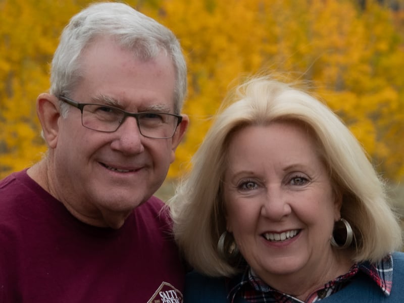 Wendy Lynn Platt and Roger Platt in 2023.