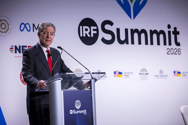 Former Ambassador-at-large for International Religious Freedom Sam Brownback kicks off the 2026 IRF Summit.