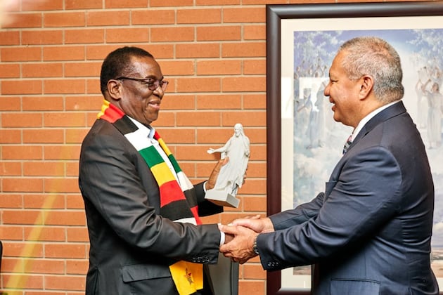 Tour of Zimbabwe’s first Latter-day Saint temple brings the country’s leaders ‘closer to the Creator’