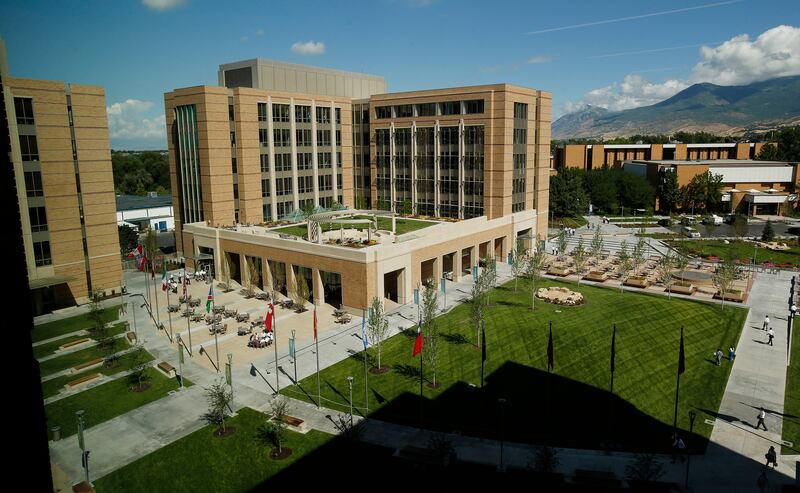 The Provo Missionary Training Center is pictured on Wednesday, July 26, 2017.