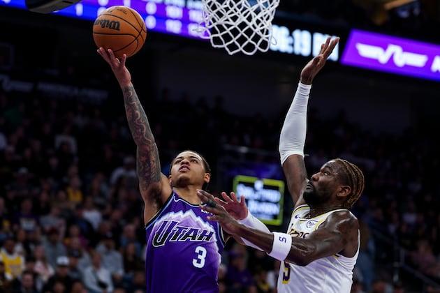 The final play in Jazz loss to Lakers, and more evidence of Keyonte George’s maturity
