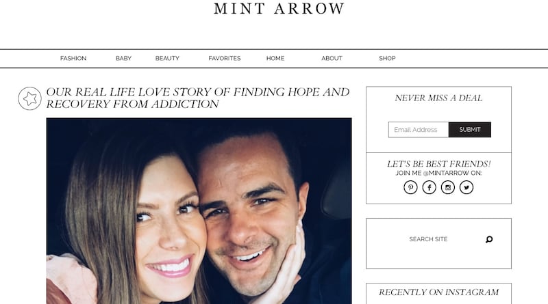 In a Valentine's Day blog post titled "Our real life love story of finding hope and recovery from addiction," Corrine Stokoe opens up about overcoming her husband's struggles with pornography.