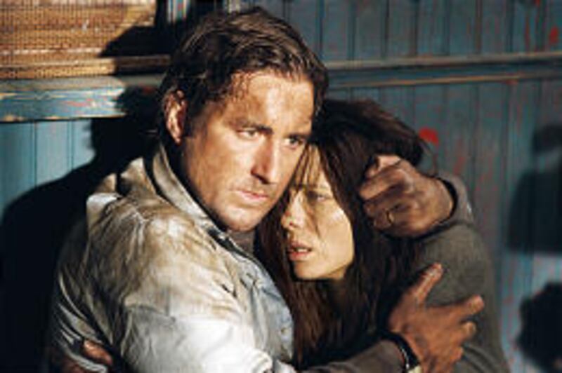 Owen Wilson and Kate Beckinsale star as David and Amy Fox in the not-so-thrilling thriller "Vacancy."