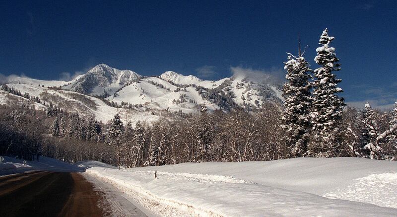 FILE - A undated photo of Snowbasin. Police have released the name of the 24-year-old Ogden man who died Saturday after hitting a tree while skiing at Snowbasin Resort. Ryan Roberts died after veering off Penny Lane slope at the ski area.
