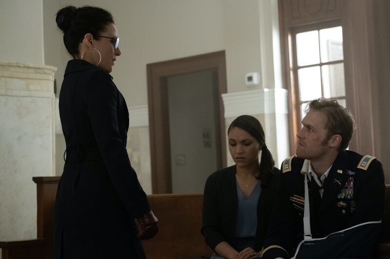 Valentina Allegra de Fontaine (Julia Louis-Dreyfus) in “The Falcon and the Winter Soldier.”