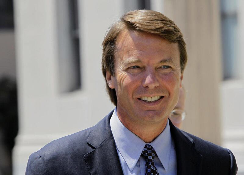 FILE - In this July 14, 2011 file photo, former presidential candidate John Edwards leaves federal court following an appearance in Greensboro, N.C. The purported sex tape of Edwards and his mistress will be destroyed within 30 days after a lawsuit over