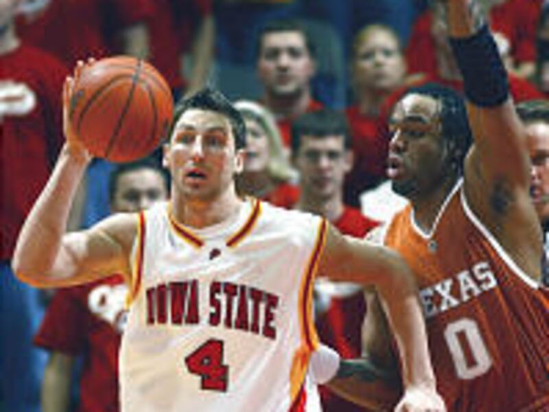 Playing for Iowa State University this past season, former Snow College star Jackson Vroman was the top rebounder in Big 12 Conference.