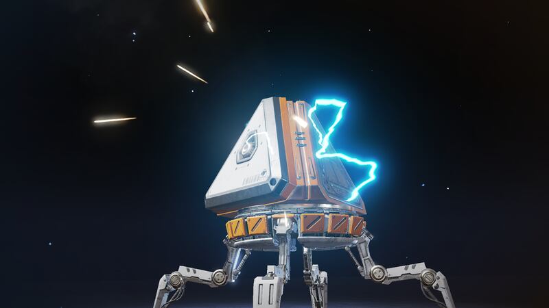 An “Apex Pack” being opened in the game Apex Legends, an example of a “loot box” in video games.
