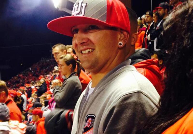 Unified police officer Cory Tsouras mistakenly shot and injured Dustin Evans, 30, while chasing another man who had fired a gun at police Friday, Oct. 30, 2015.