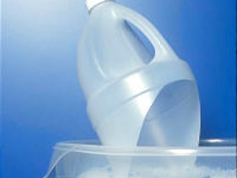 Make it easy to dig cat litter or potting soil out of a big container by turning a plastic bottle into a scoop that has a handle on one end.