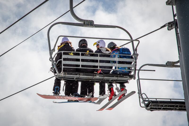 Solitude Mountain Resort plans to auction off retired lift chairs.