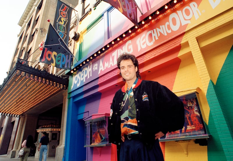 Donny Osmond, star of “Joseph and the Amazing Technicolor Dreamcoat.”