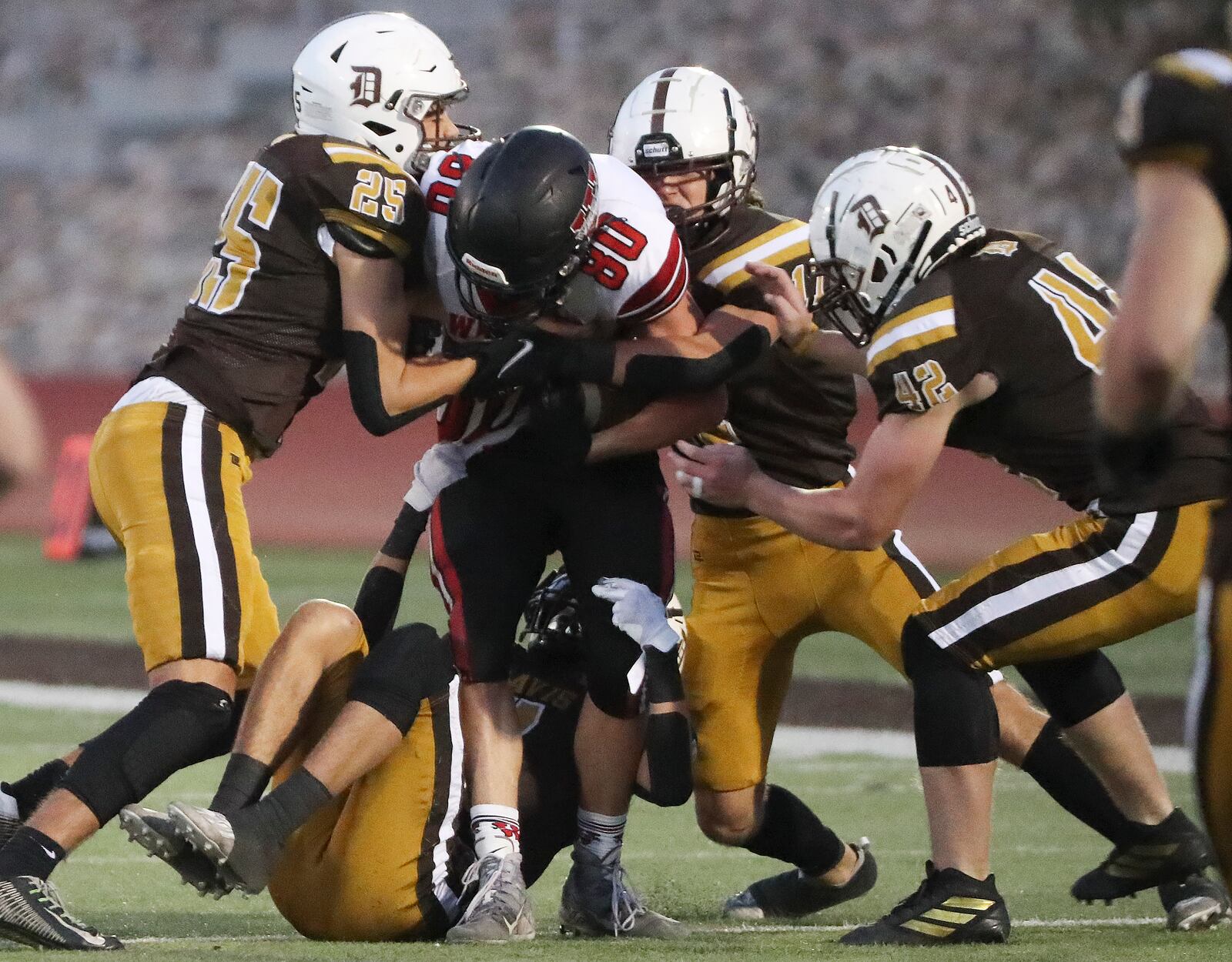 High school football Weber continues resurgence with win over Davis