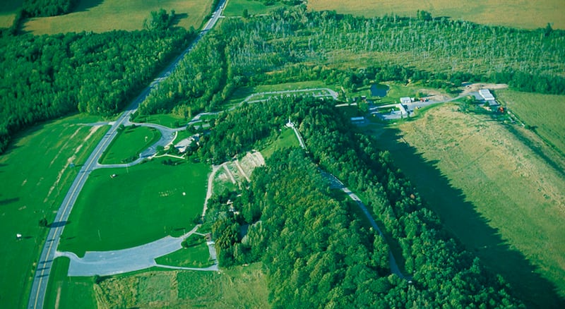 Someone fired gunshots at and around the Hill Cumorah Visitors’ Center in Manchester, New York, on Wednesday, June 8, 2022.