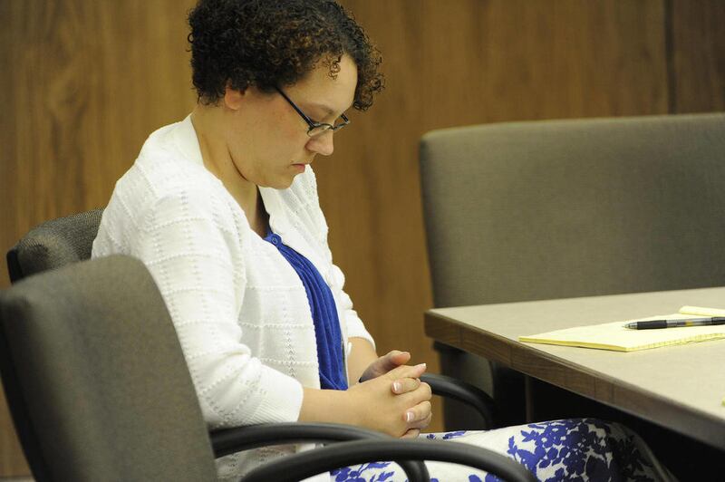 Jessica Beagley appears in court on the first day of her trial in Anchorage, Alaska, on Wednesday, Aug. 17, 2011. Beagley is charged with misdemeanor child abuse for her methods of disciplining her 7-year-old adopted son from Russia.