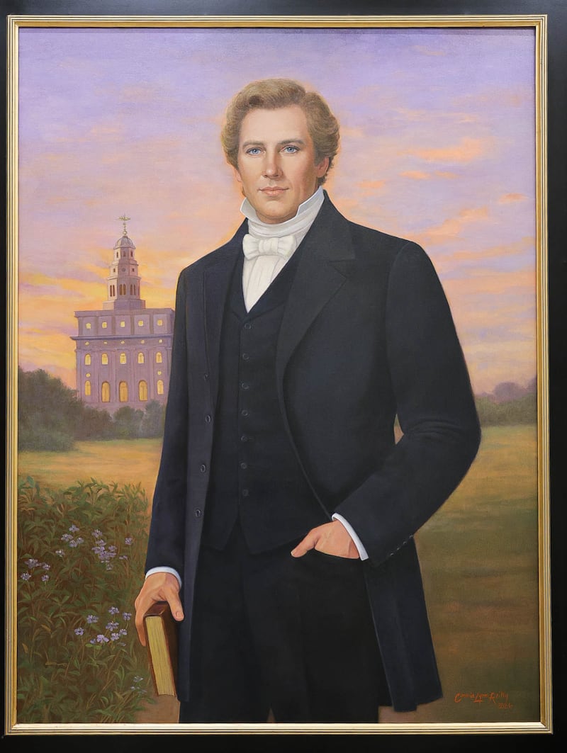 A newly commissioned portrait of Joseph Smith was unveiled at the Martin Luther King Jr. International Chapel at Morehouse College in Atlanta, Georgia, on Sunday, Feb. 1, 2026.