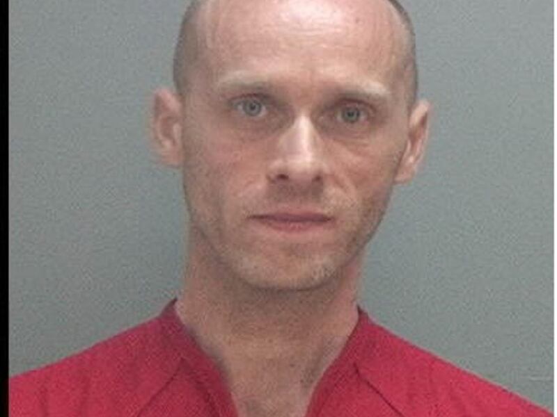 Nathaniel Harris, 38, was arrested the night of Tuesday, Aug. 16, 2016, for allegedly having a marijuana growing operation on his property. Wednesday night, a large fire destroyed his house. Investigators were still looking Thursday at whether the events