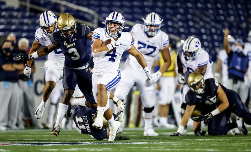 Highlights, key plays and photos from BYU’s season-opening 55-3 win ...