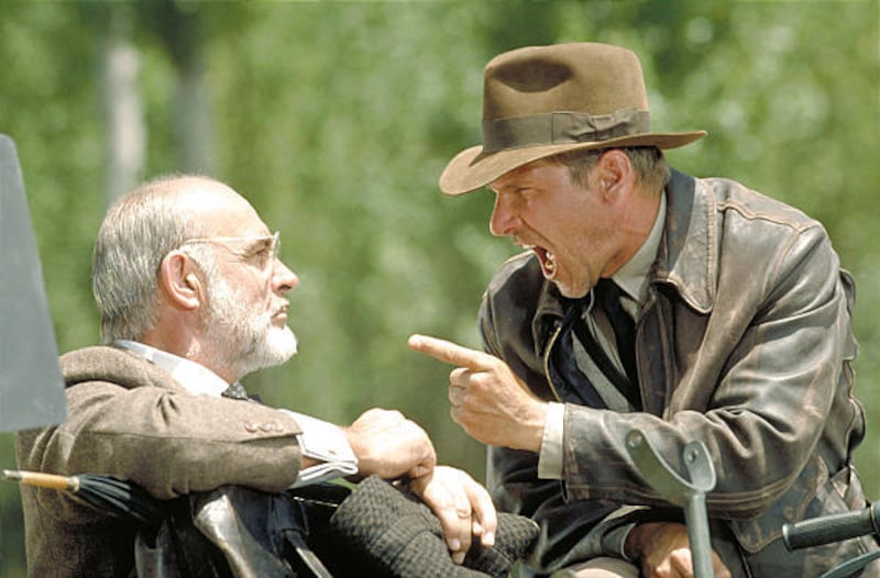 A photo from “Indiana Jones and the Last Crusade.”