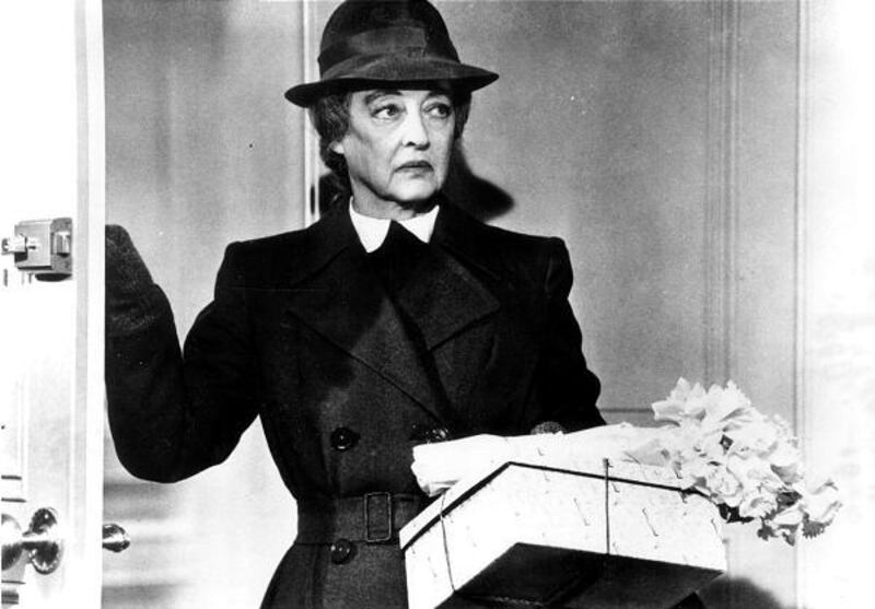 Bette Davis in "The Nanny."