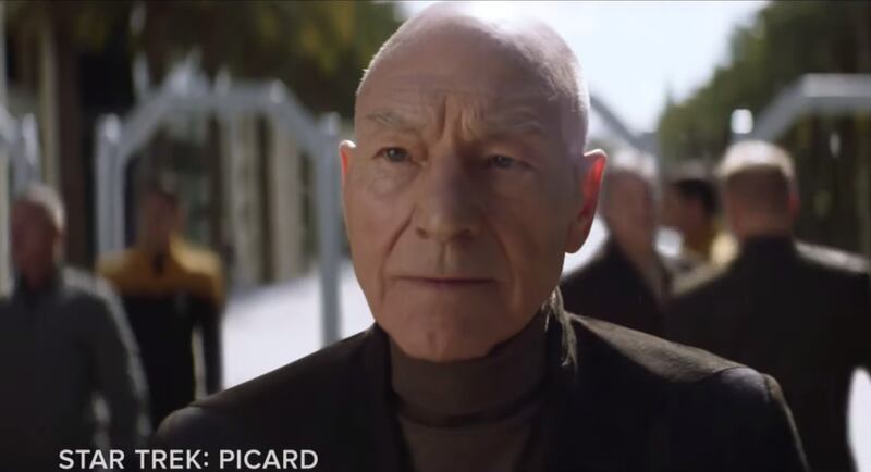 Patrick Stewart stars as Jean-Luc Picard in "Star Trek: Picard."