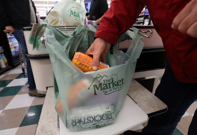 The state of Colorado will impose a 10-cent charge to use plastic or paper bags at stores beginning in 2023.
