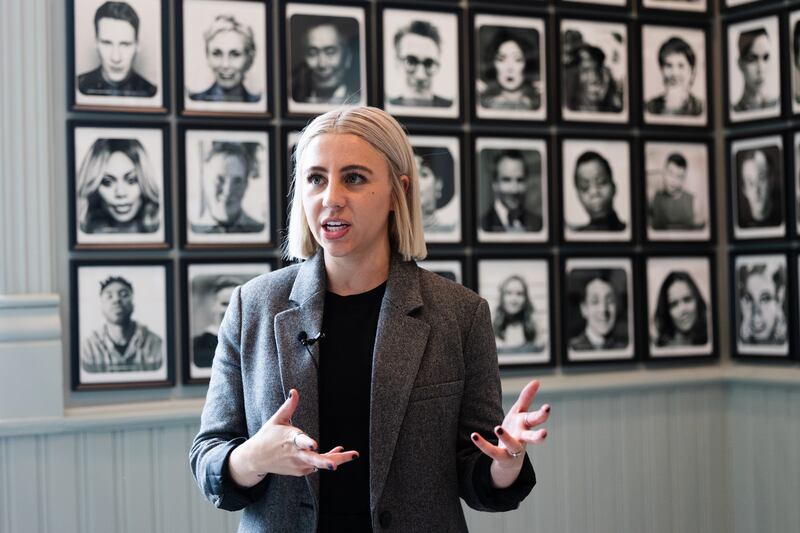 Encircle Executive Director Jordan Sgro gives a tour of the newly opened Encircle House in Heber City on Thursday.