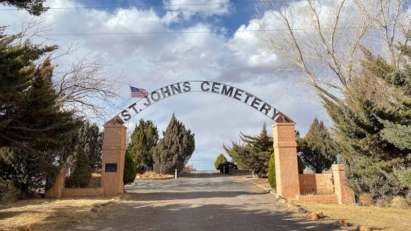 St. Johns Cemetery in Arizona.