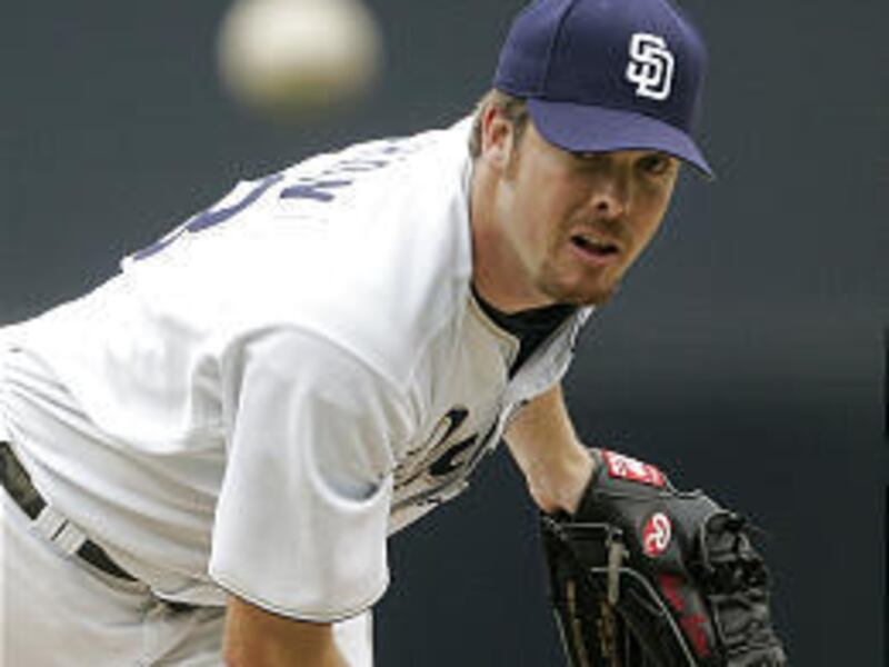 San Diego Padres starter Adam Eaton helped end the team's four-game losing streak on Thursday.