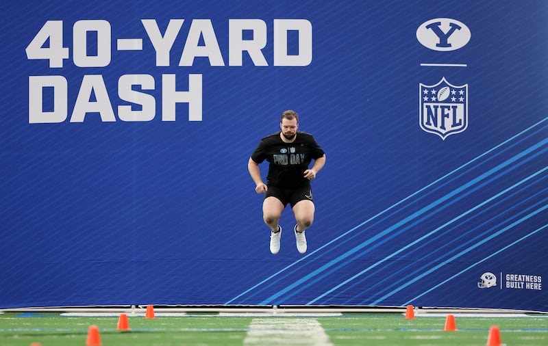 The Big 12 announced it will host a Pro Day for all 14 of its member schools in 2024, including BYU, which joins the conference this summer.