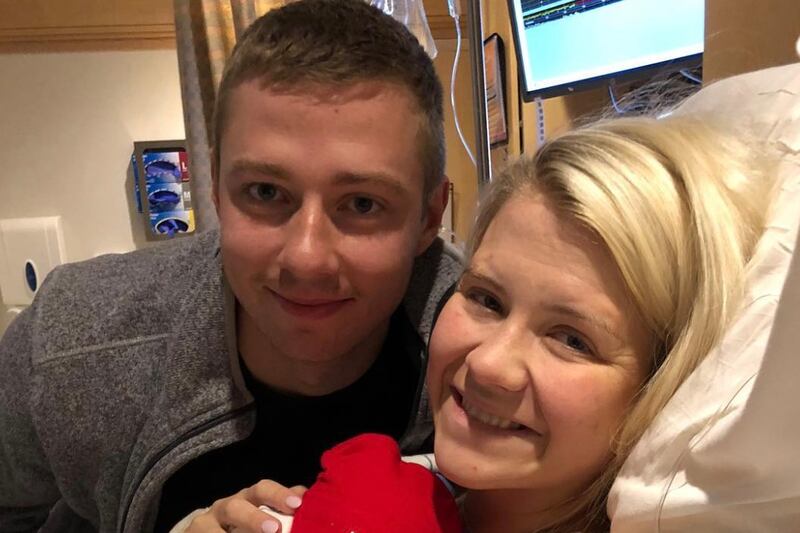 The Utah author and motivational speaker announced on Instagram Monday that she just gave birth to a new baby named Olivia.