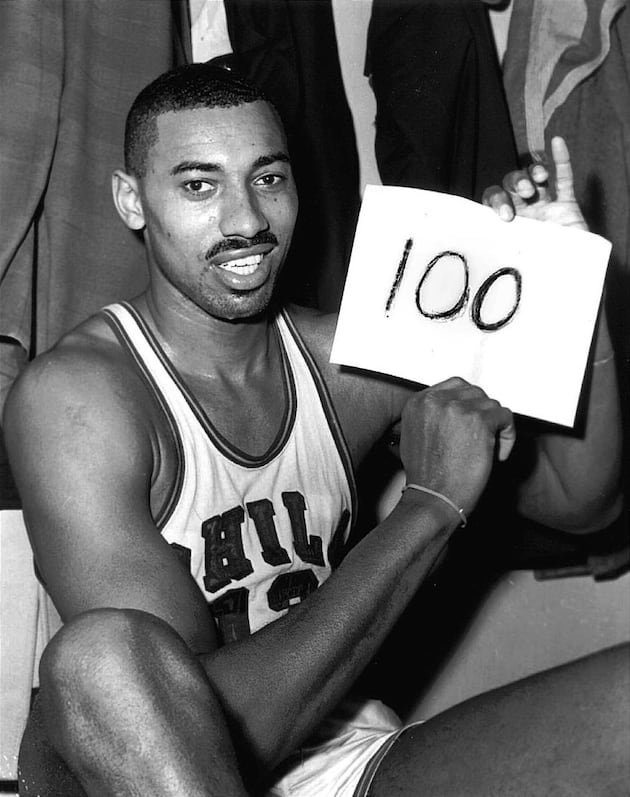 Deseret News archives: On night Wilt scored 100, Utah sports fans were focused on church ball
